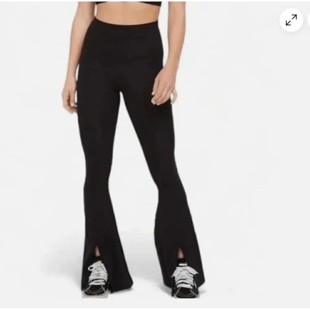 OFFLINE by Aerie Real Me Xtra Hi-Rise Slit Flare Leggings NWOT M
